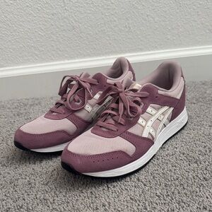 Asics Women's Sneakers - Mauve and Cream